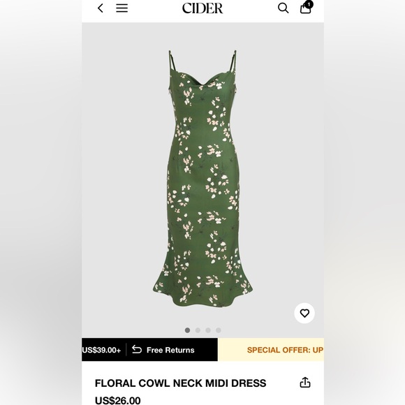 Cider Midi Dress - Picture 4 of 5